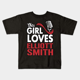 This Girl Loves Elliott Kids T-Shirt